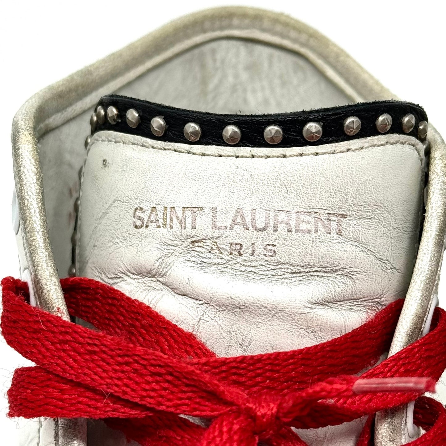 Saint Laurent SL/37M Distressed Sneakers