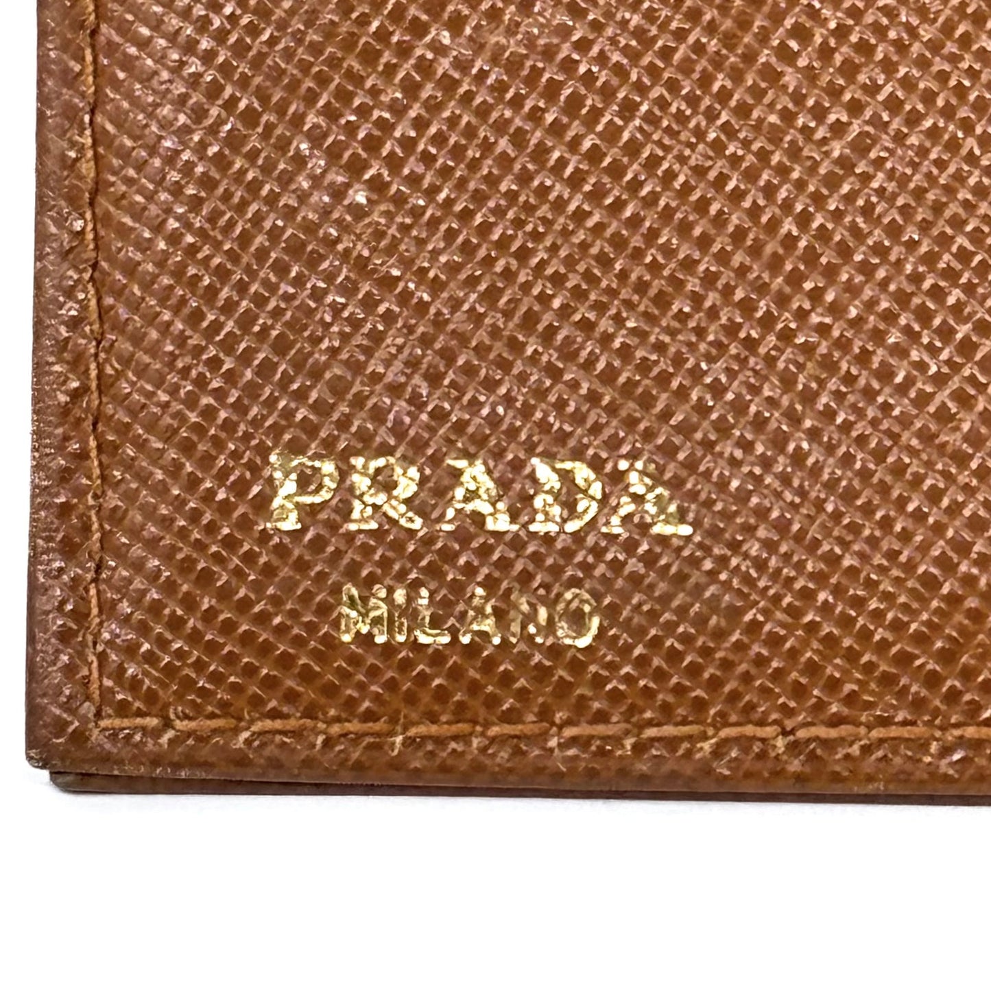 Prada Brown Cardholder Wallet