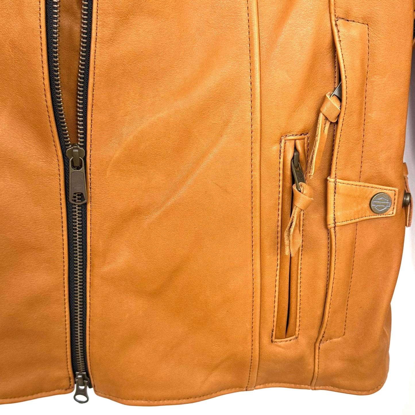 Harley-Davidson Women's Pursuit Triple Vent Leather Jacket -  97025-23VW