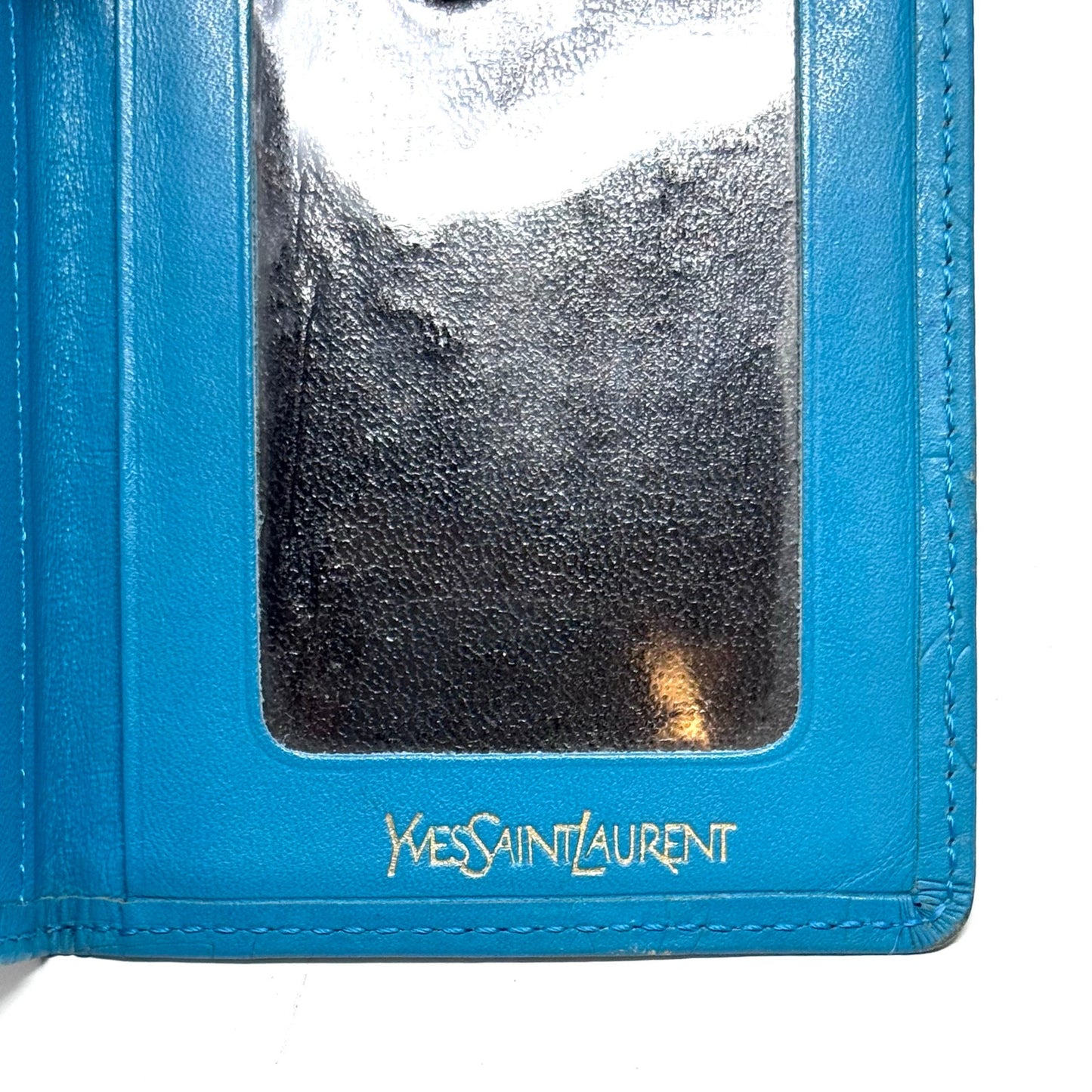 YSL All Black Cardholder Wallet