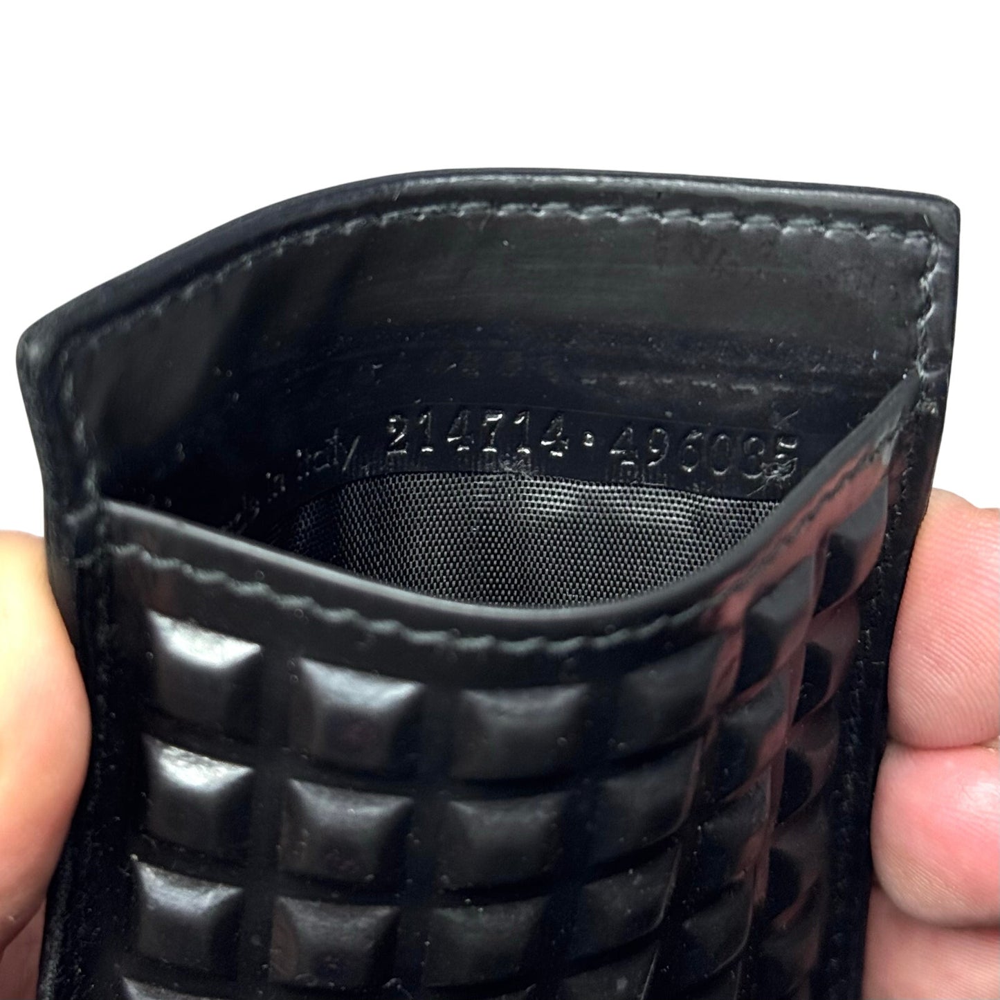 Balenciaga Studded Cardholder Wallet