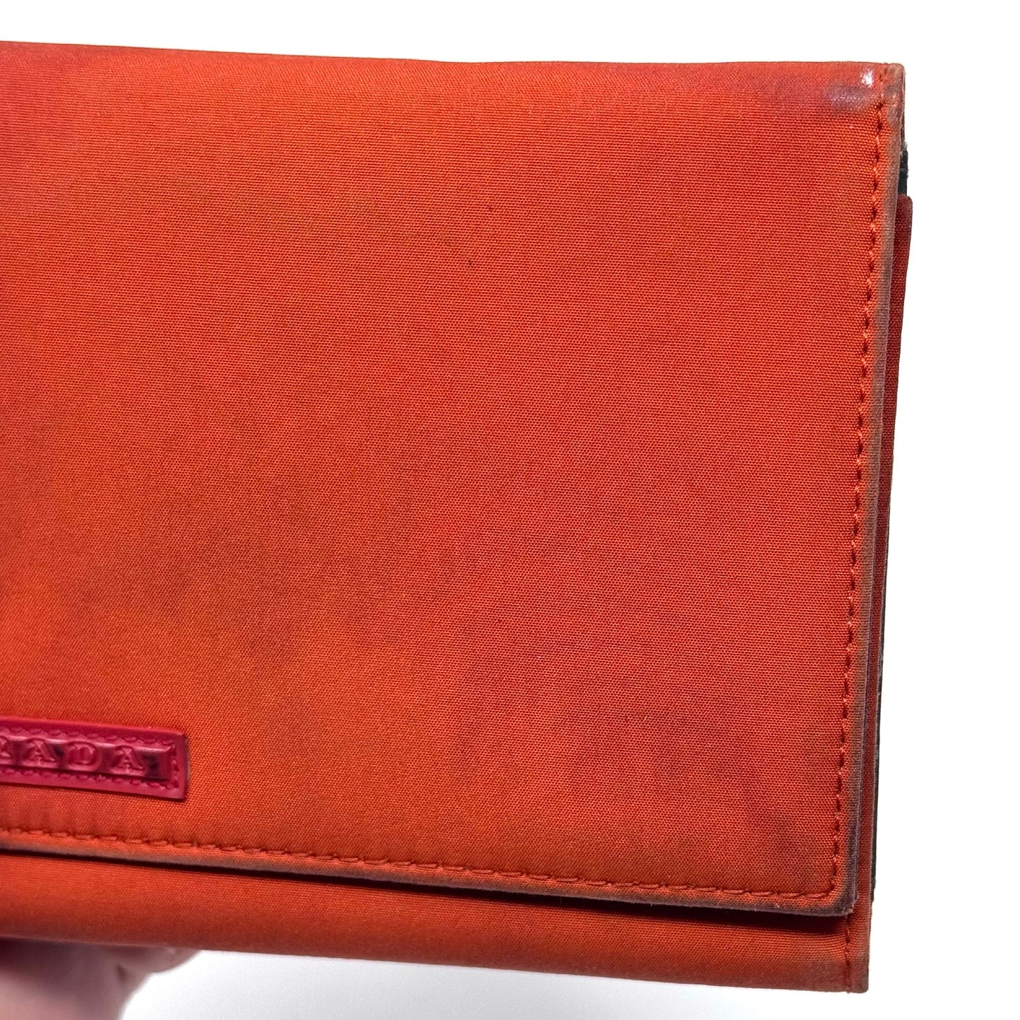 Prada Sport Orange Wallet