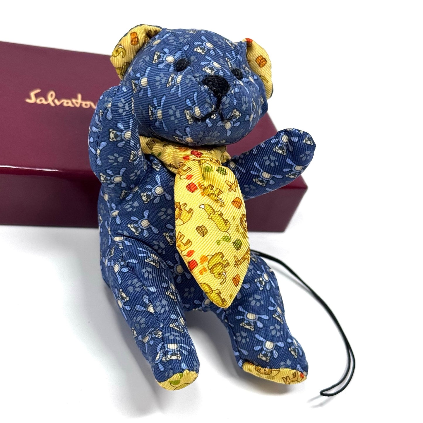 Salvatore Ferragamo Mini Bear Keychain