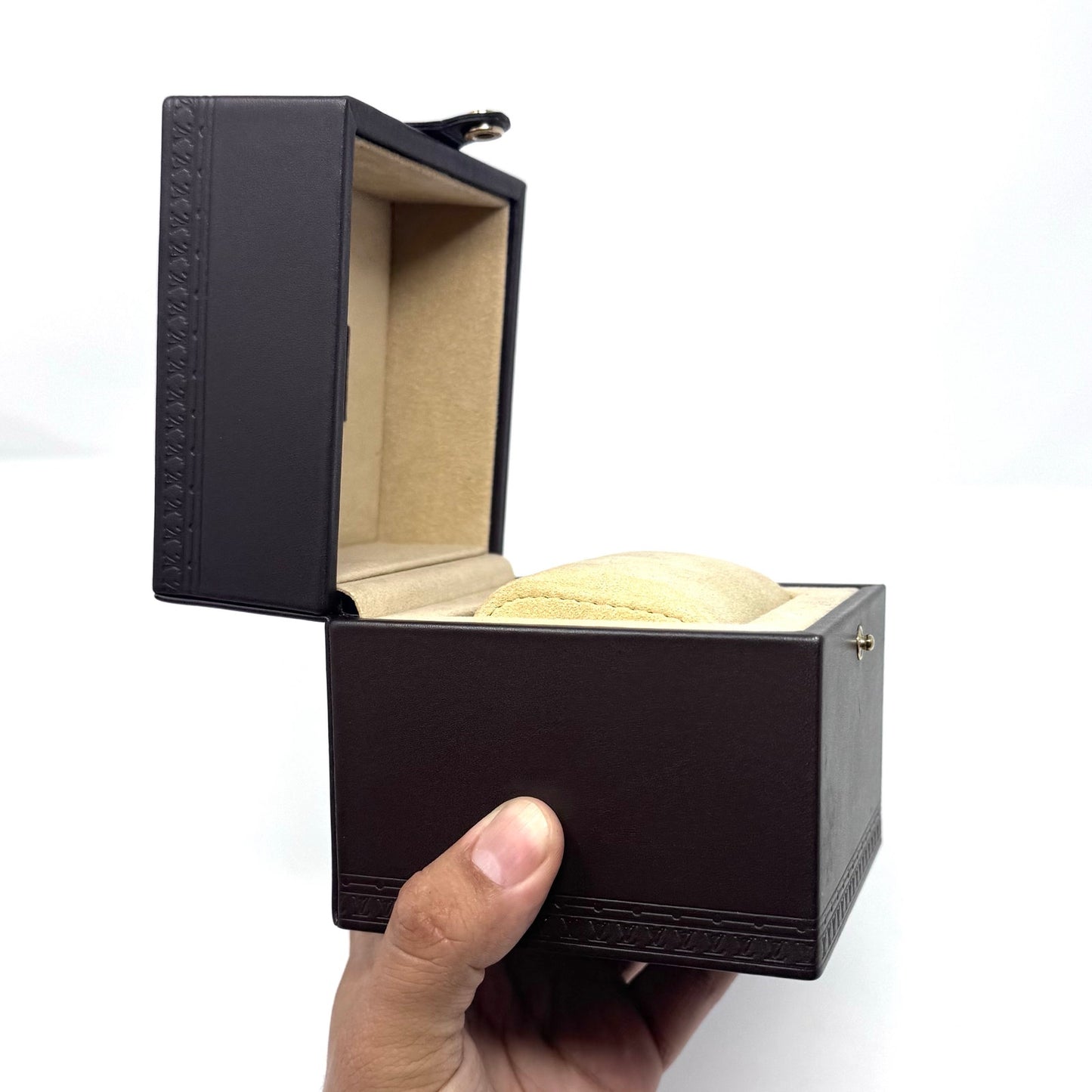 Louis Vuitton Brown Watch Box