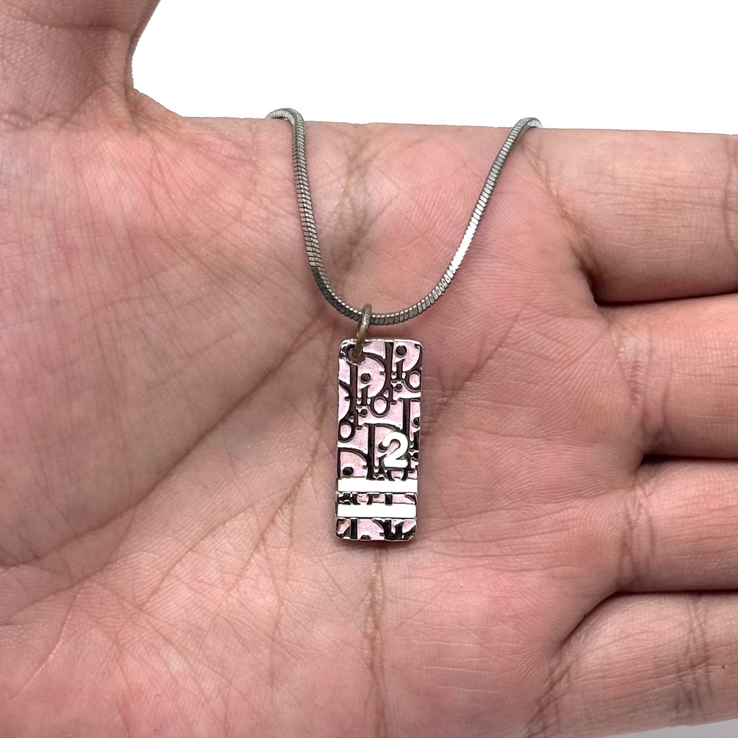 Dior Oblique ‘2’ Necklace