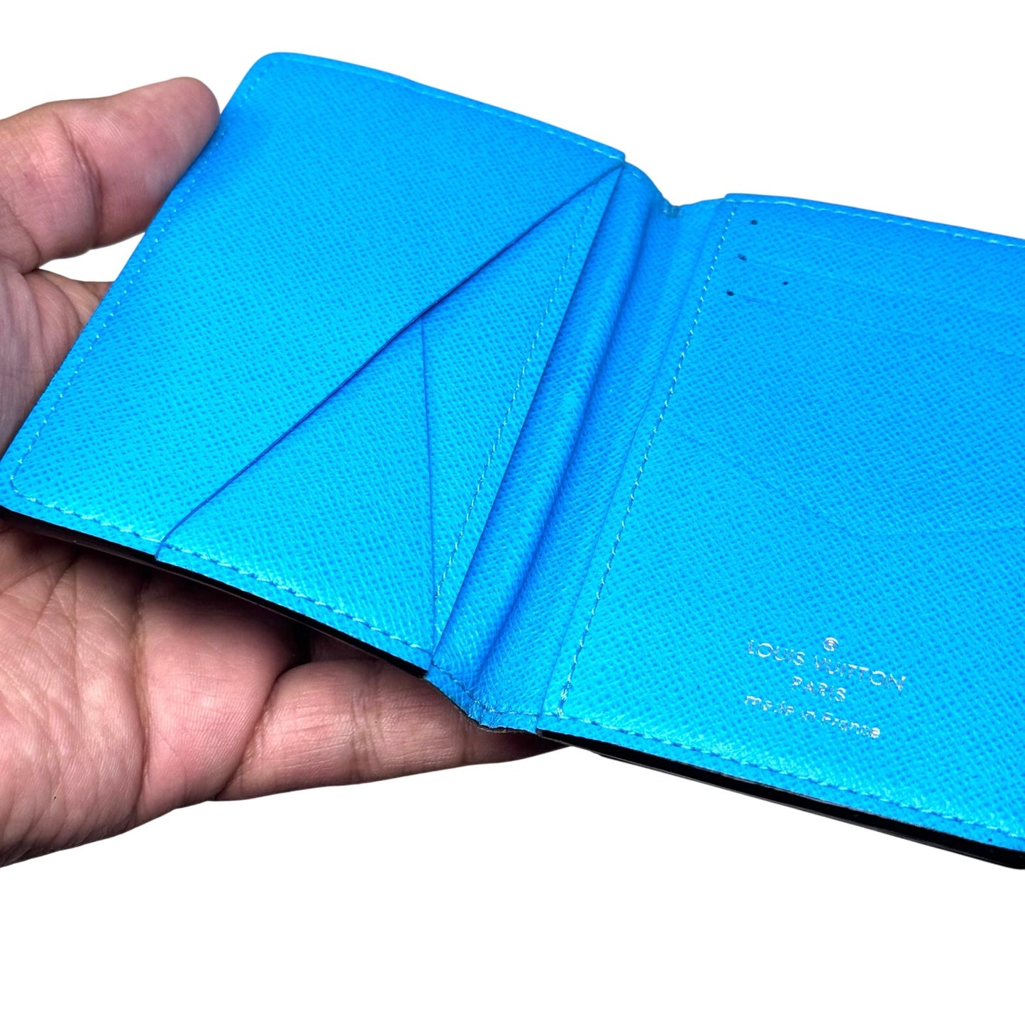 Louis Vuitton Sky Blue Pocket Organizer