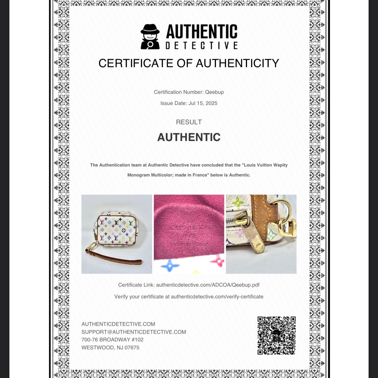 Louis Vuitton x Murakami ‘Wapiti’ Zipper Pouch