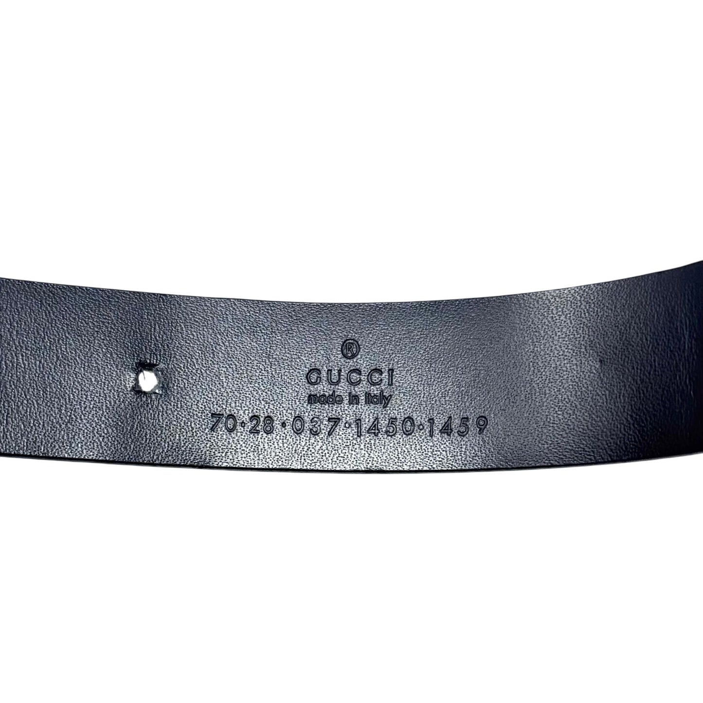 Gucci Red Lizard Skin Belt