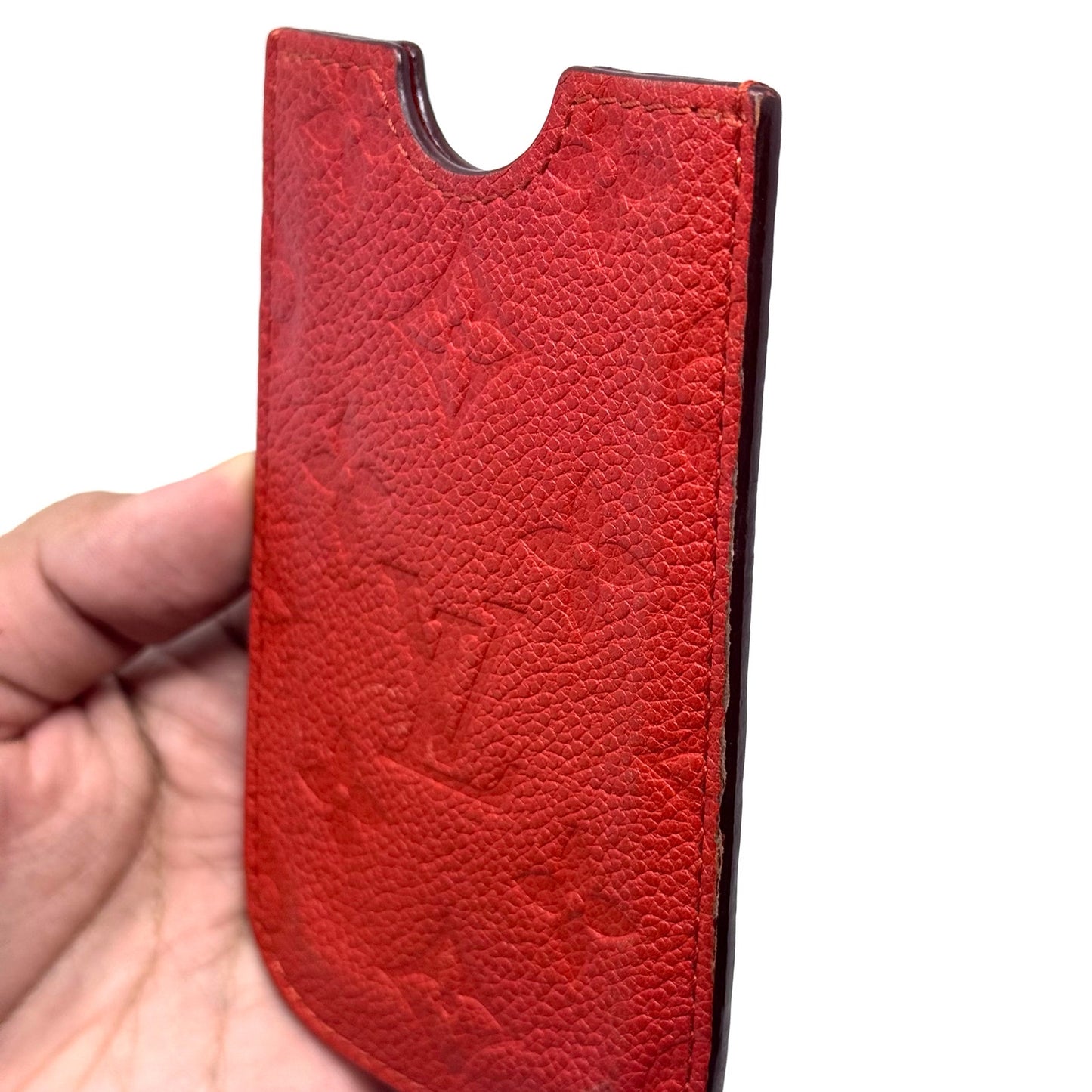Louis Vuitton Red Sleeve Wallet