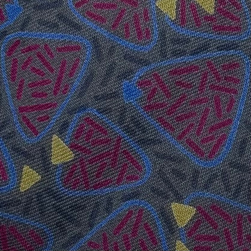 YSL Abstract Pattern Tie