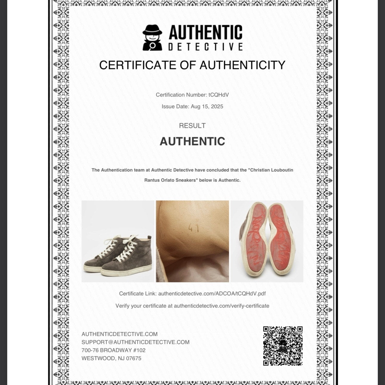 Christian Louboutin Rantus Orlato Sneakers