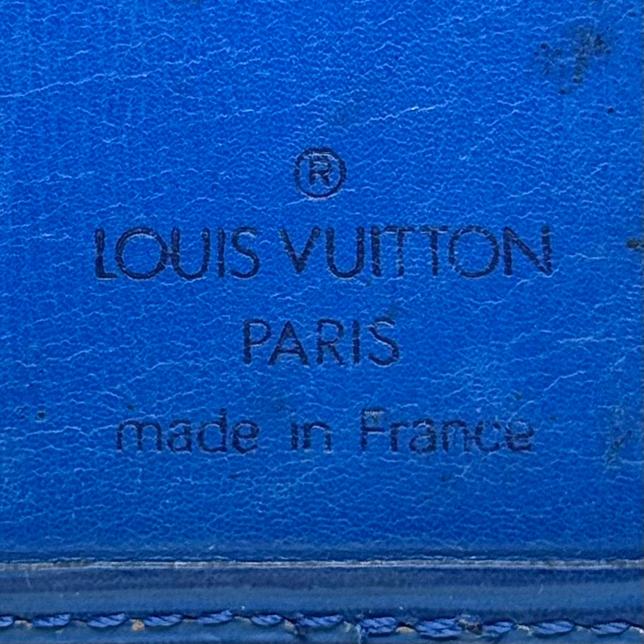 Louis Vuitton Blue Bifold Wallet