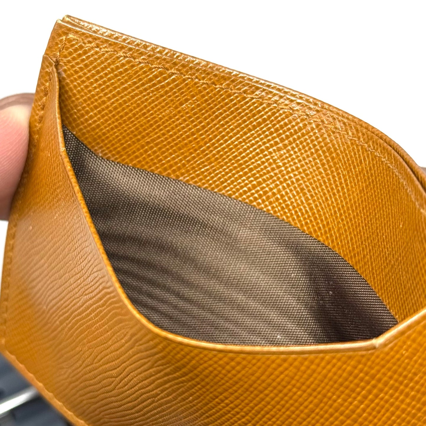 Prada Brown Cardholder Wallet