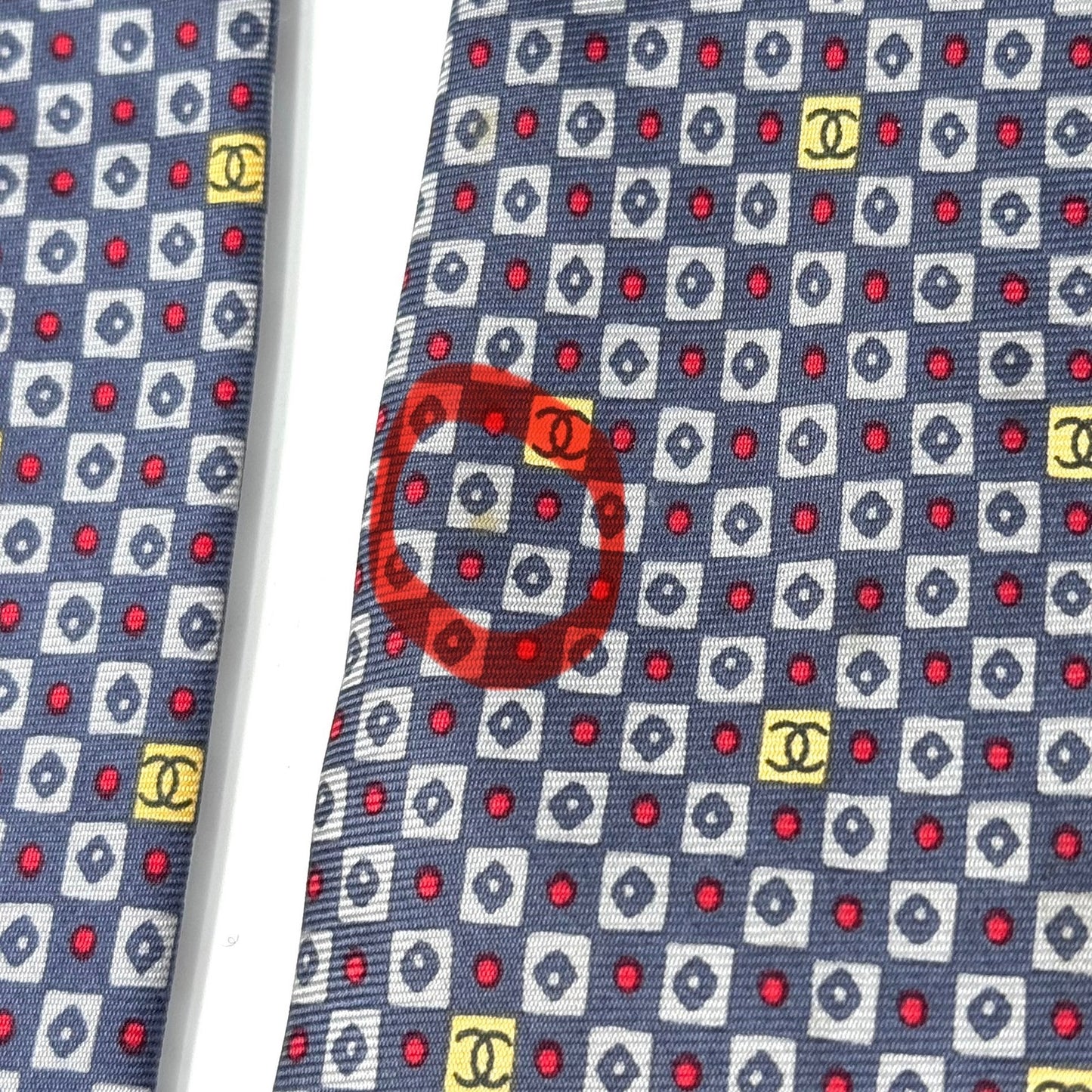 Chanel ‘CC’ Pattern Tie