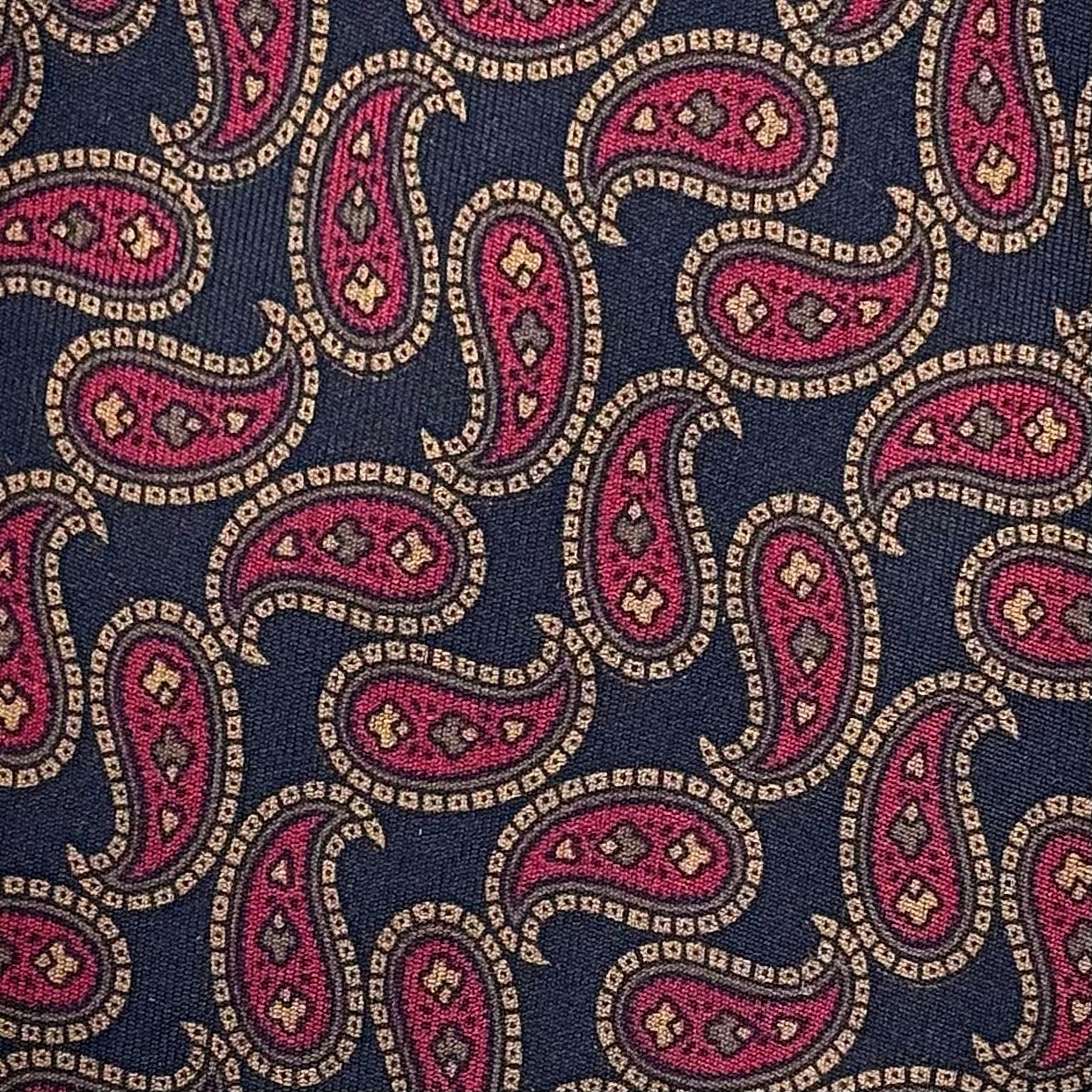 Coach Paisley Pattern Tie
