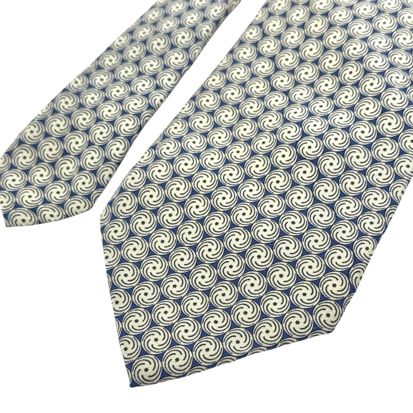 Christian Dior Whirlpool Pattern Tie