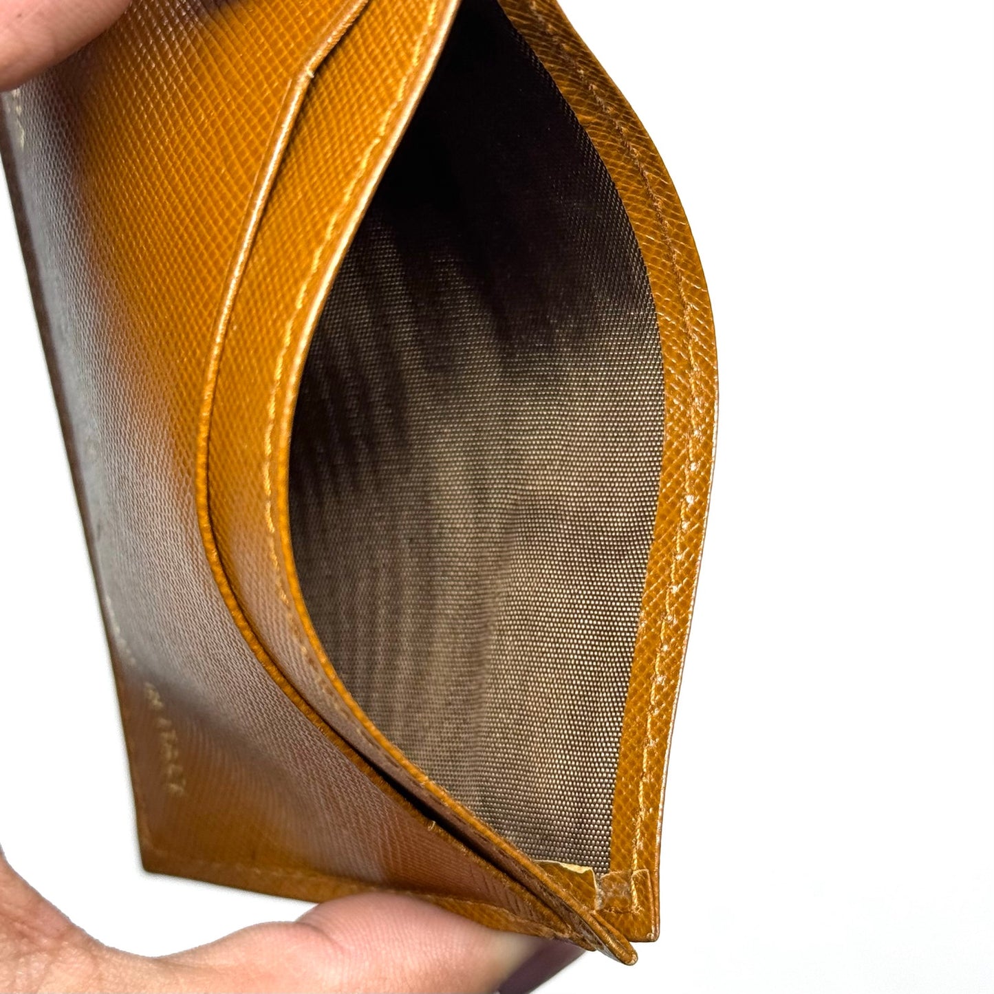 Prada Brown Cardholder Wallet