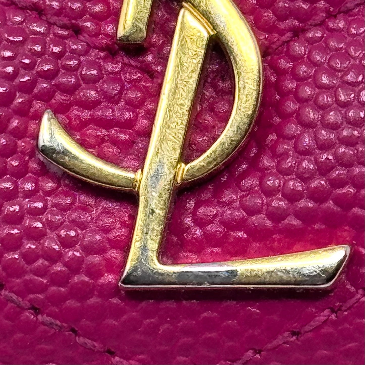 YSL All Black Cardholder Wallet