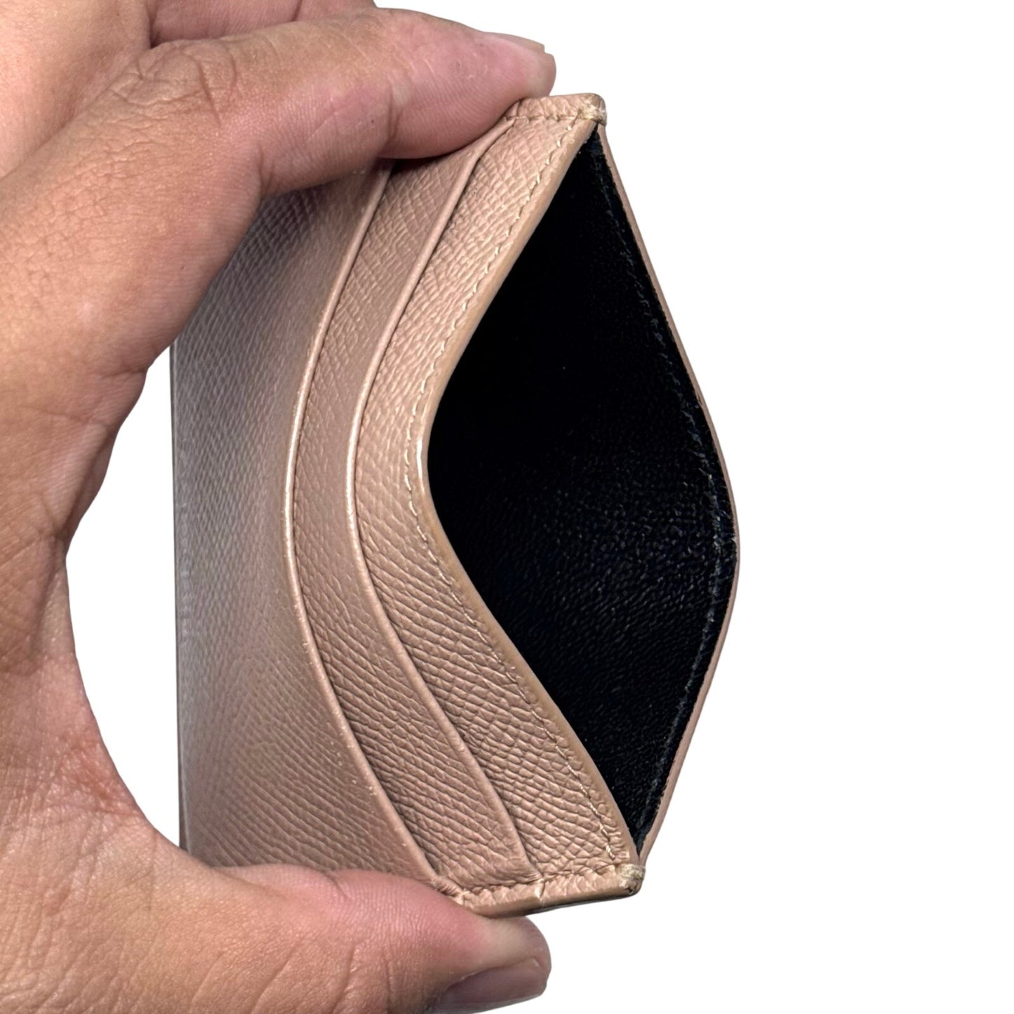 Balenciaga Beige Cardholder Wallet