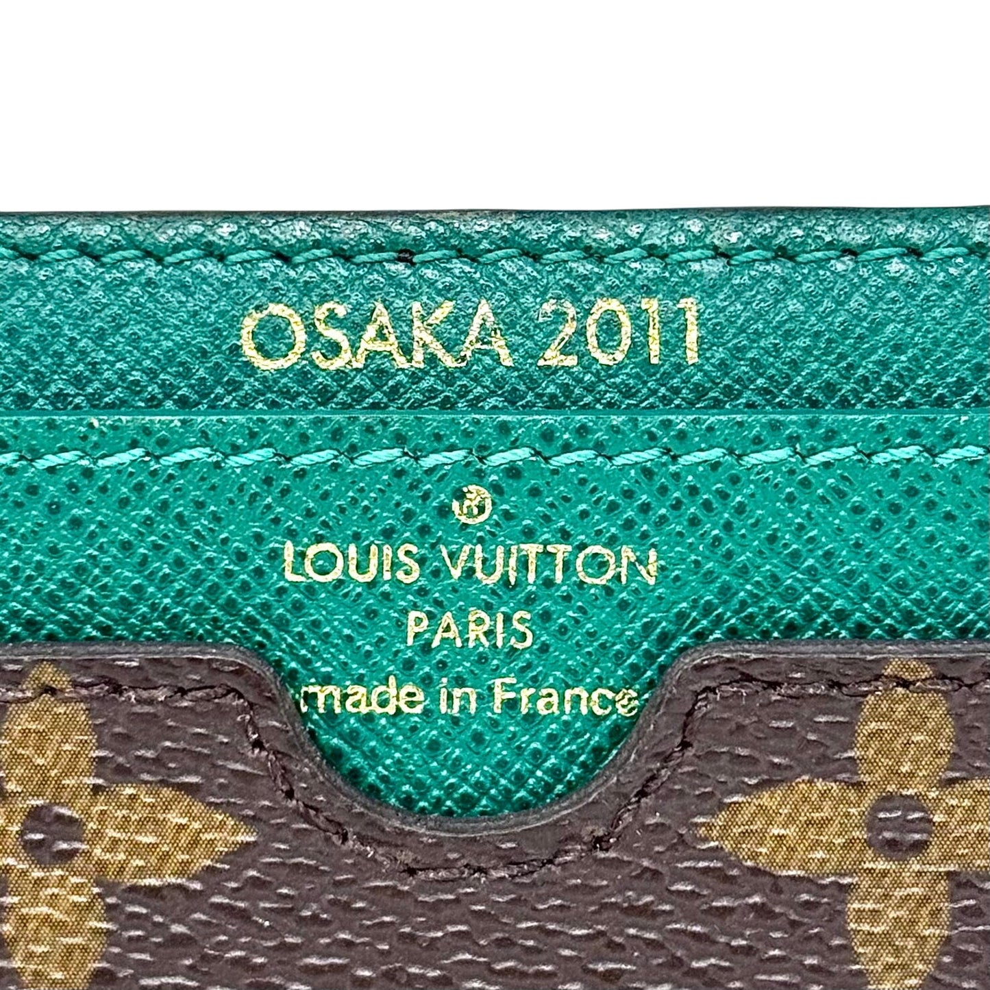 Louis Vuitton Orange Cardholder Wallet
