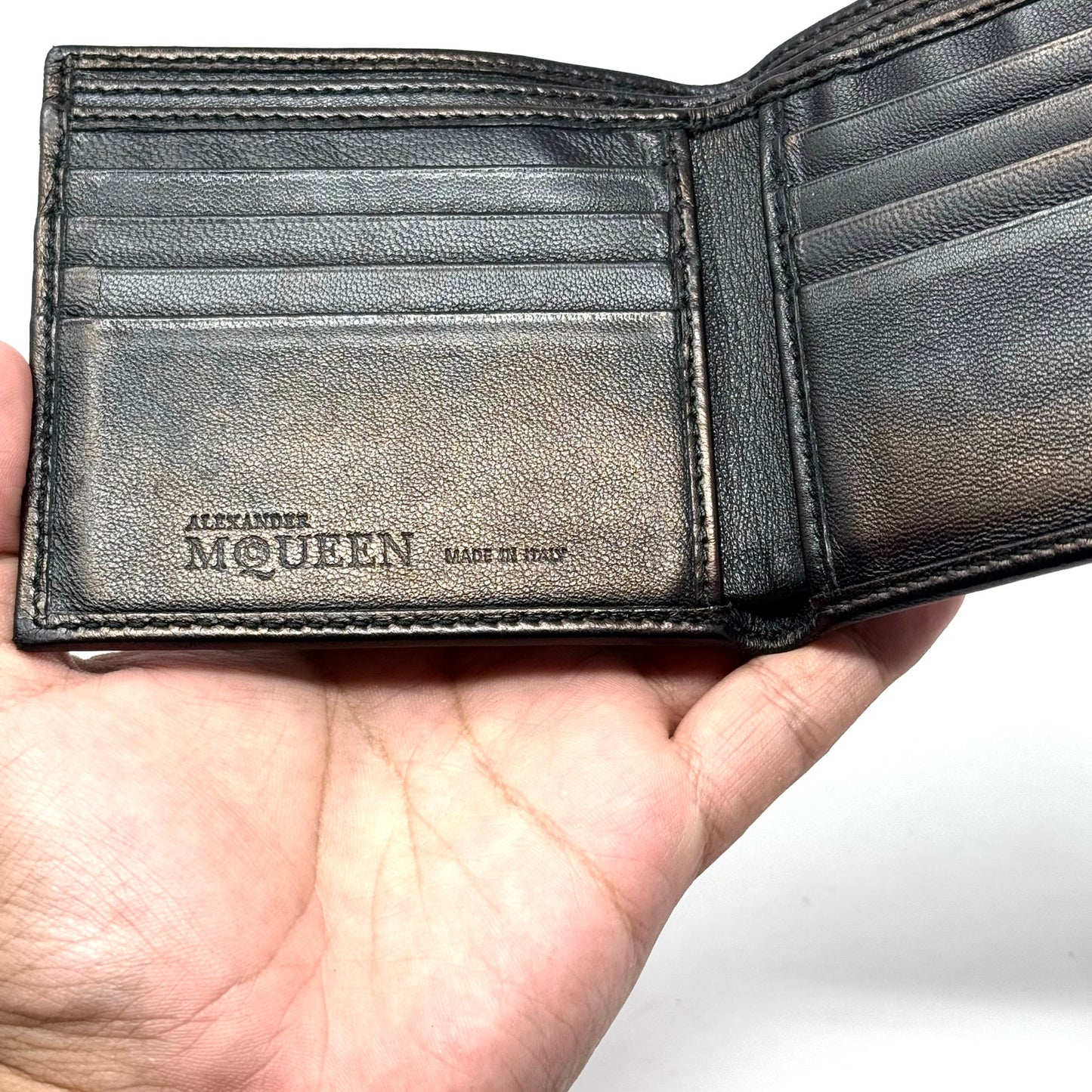 Alexander McQueen Skull-Print Wallet