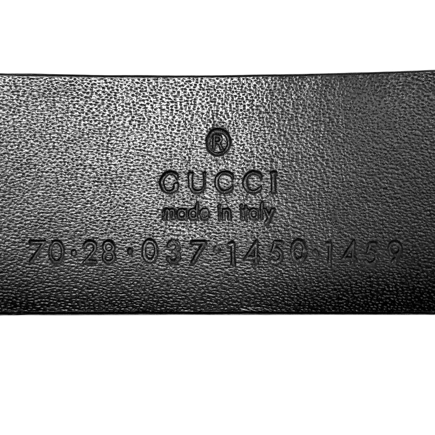 Gucci Red Lizard Skin Belt