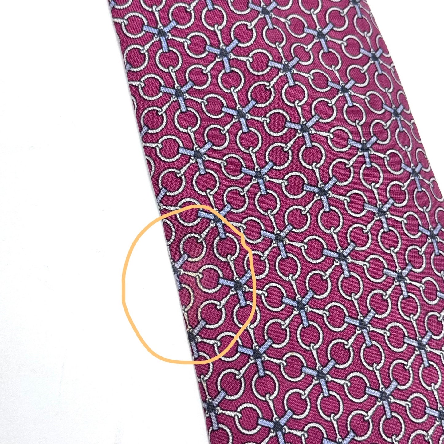 Hermes Abstract Pattern Tie