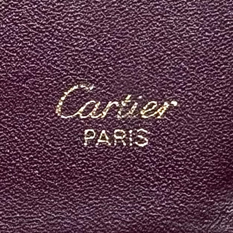 Cartier Dark Red Bifold Wallet