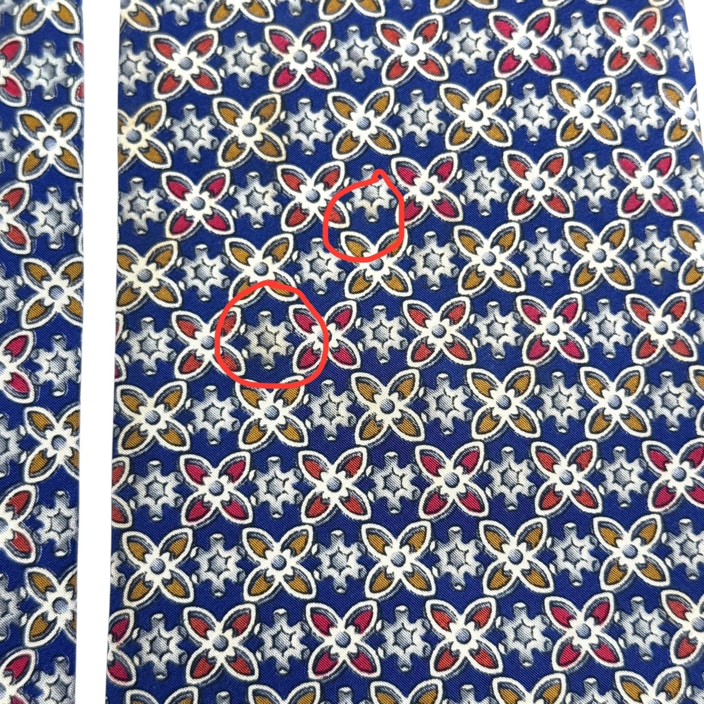 Christian Dior Abstract Pattern Tie