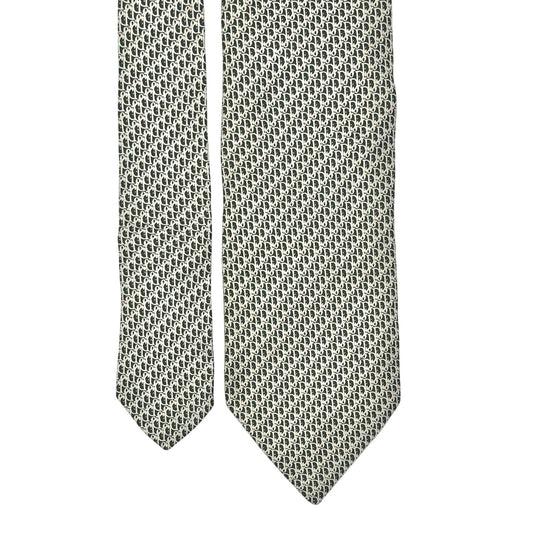 Christian Dior Oblique Pattern Tie
