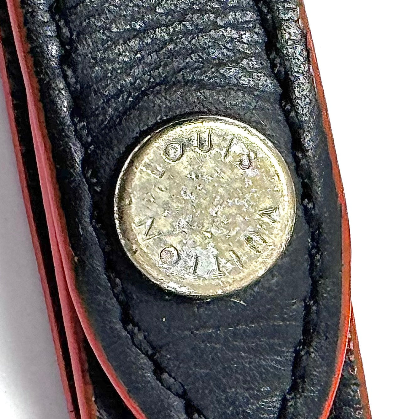 Louis Vuitton Cobalt Race Keychain