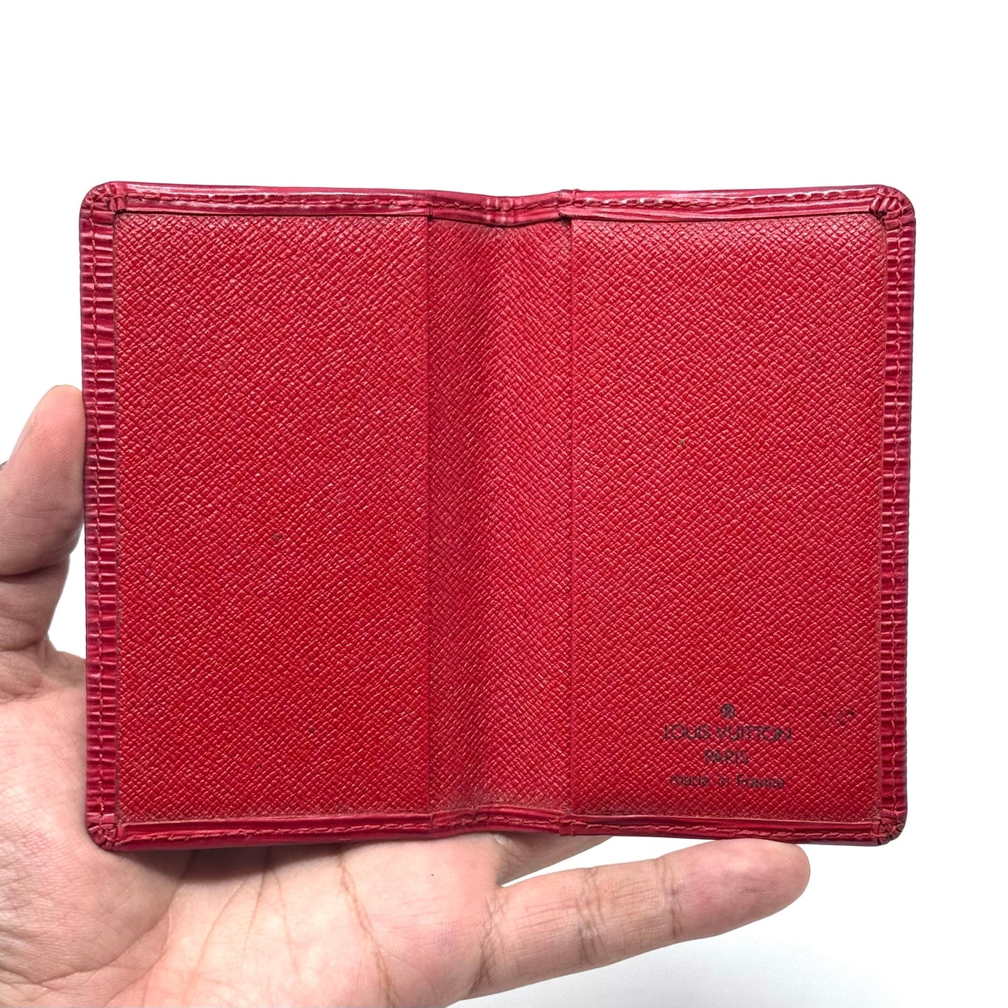 Louis Vuitton Red Bifold Wallet