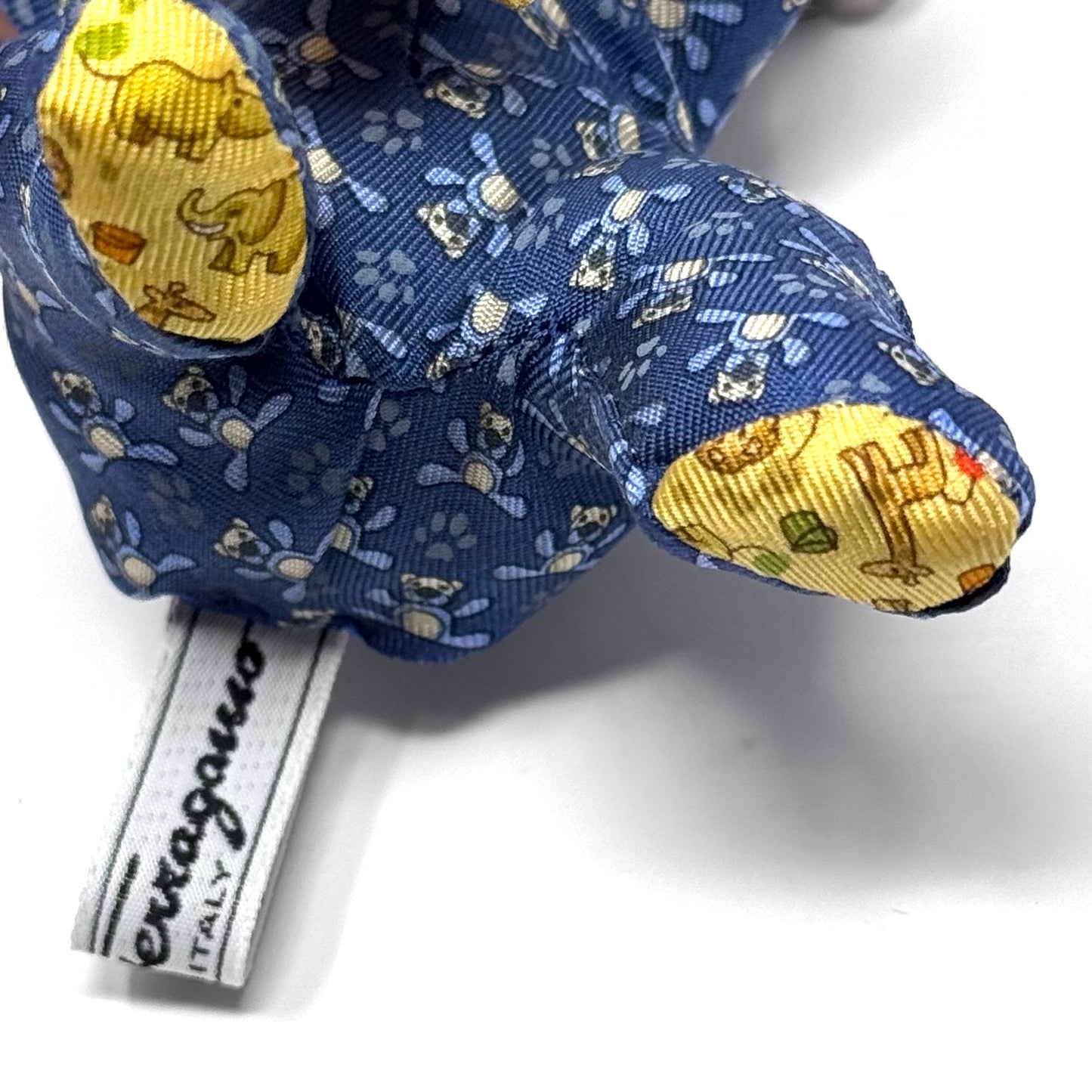 Salvatore Ferragamo Mini Bear Keychain