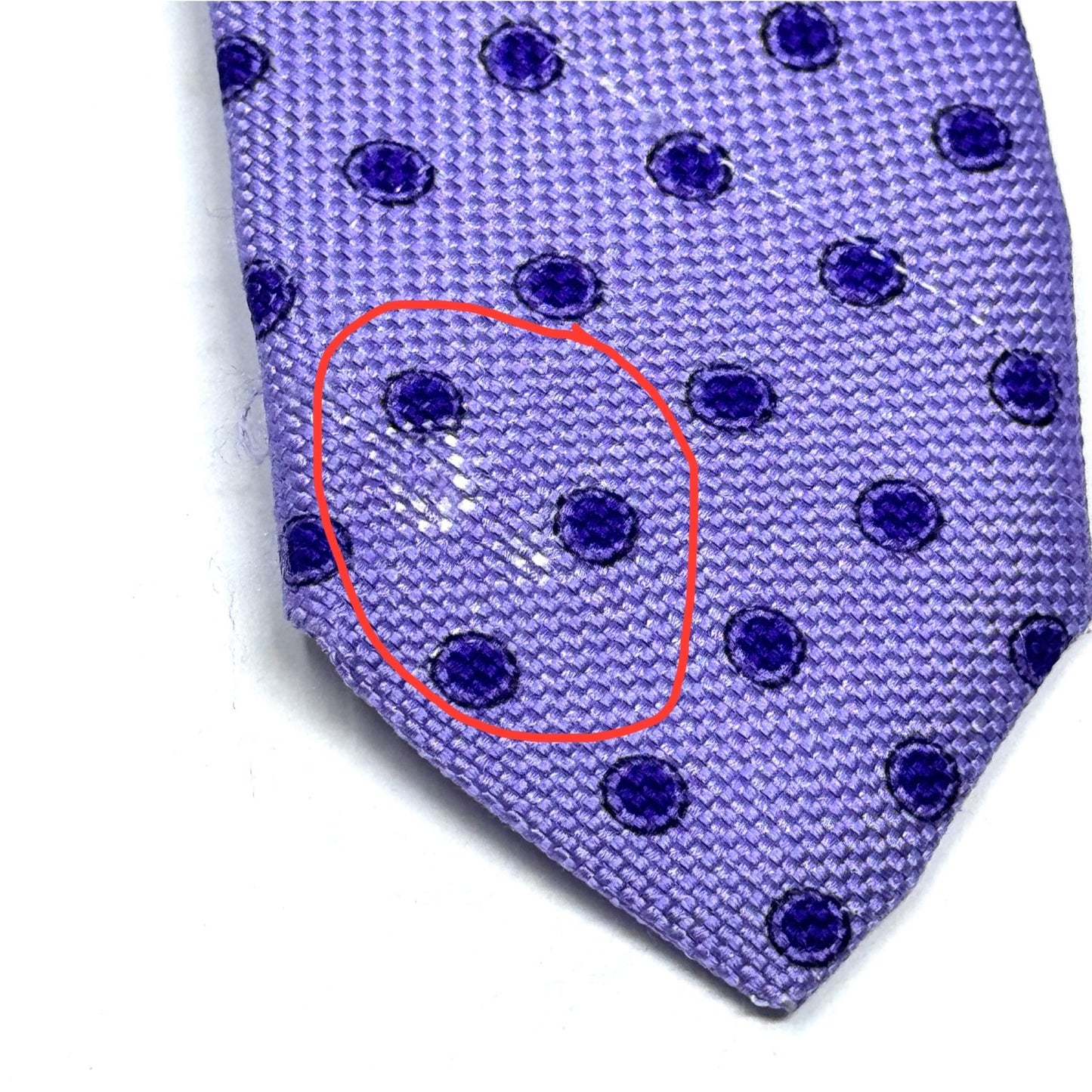 Versace Purple Medusa Tie