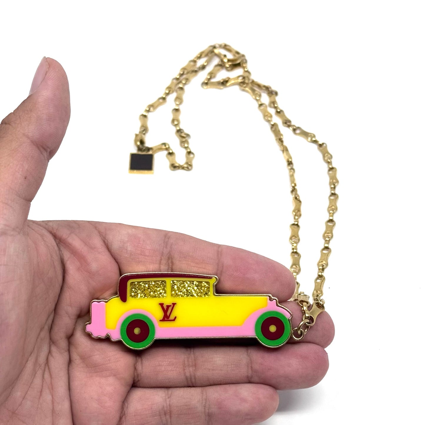 Louis Vuitton Runway ‘Car’ Necklace