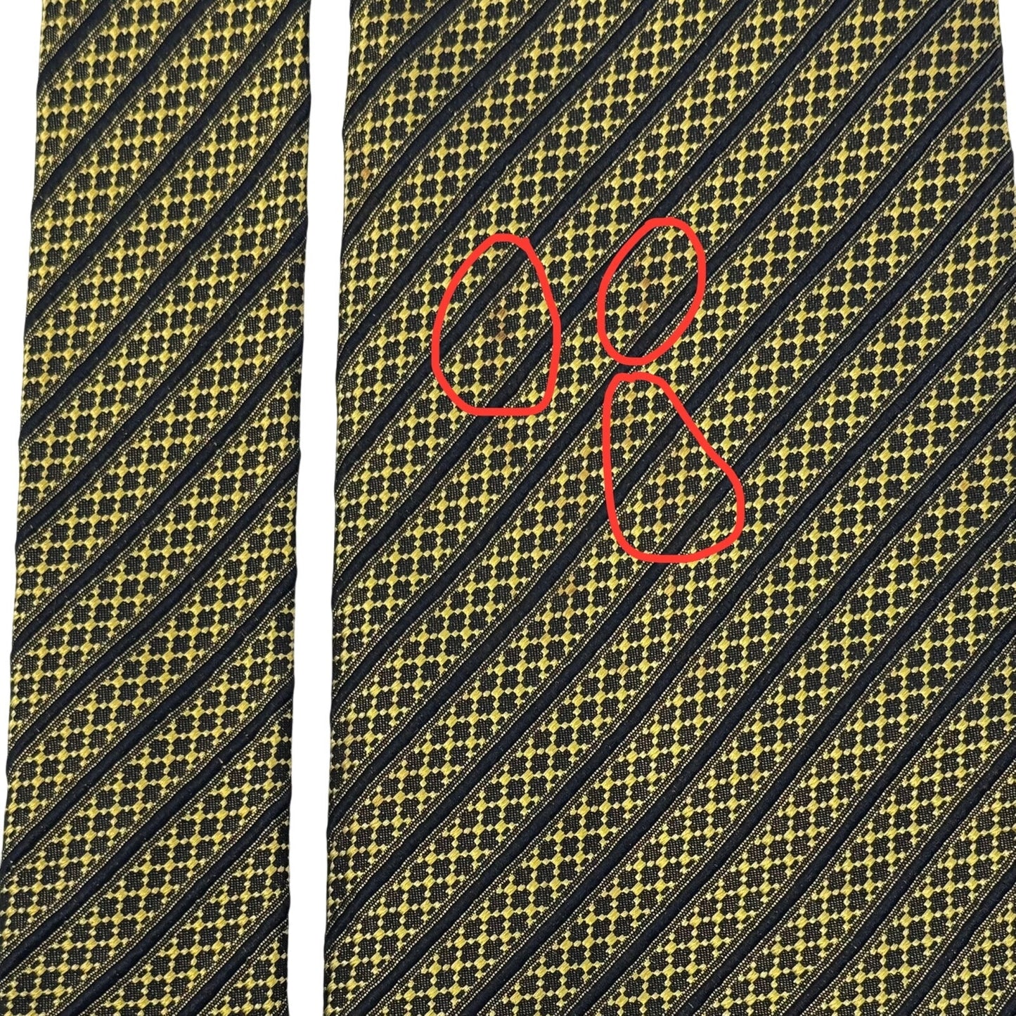Christian Dior Abstract Pattern Tie