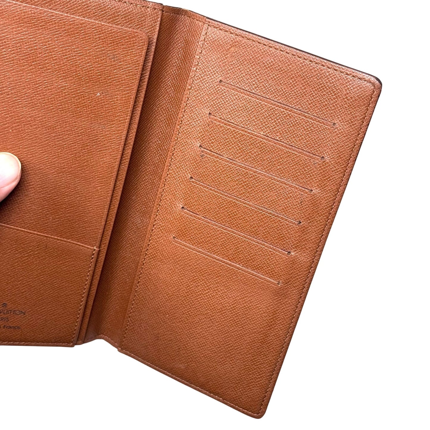 Louis Vuitton Monogram Long Wallet / Passport Case