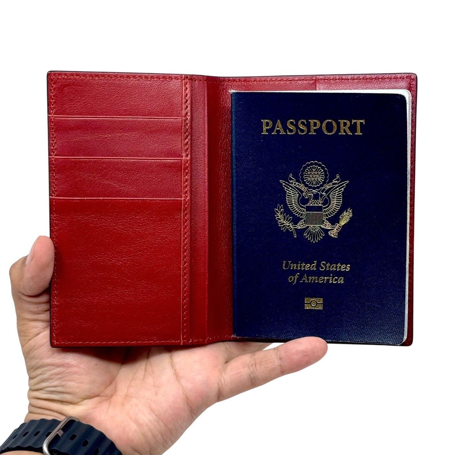 Gucci Crocodile Passport Case