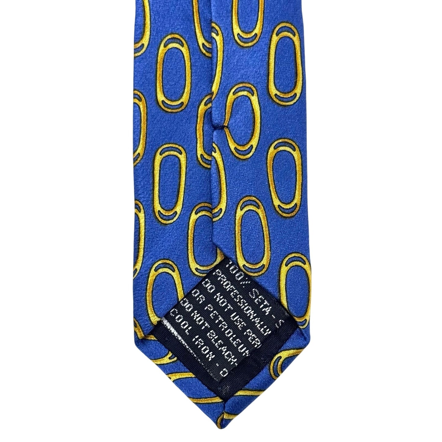 Versace Blue Medusa Tie