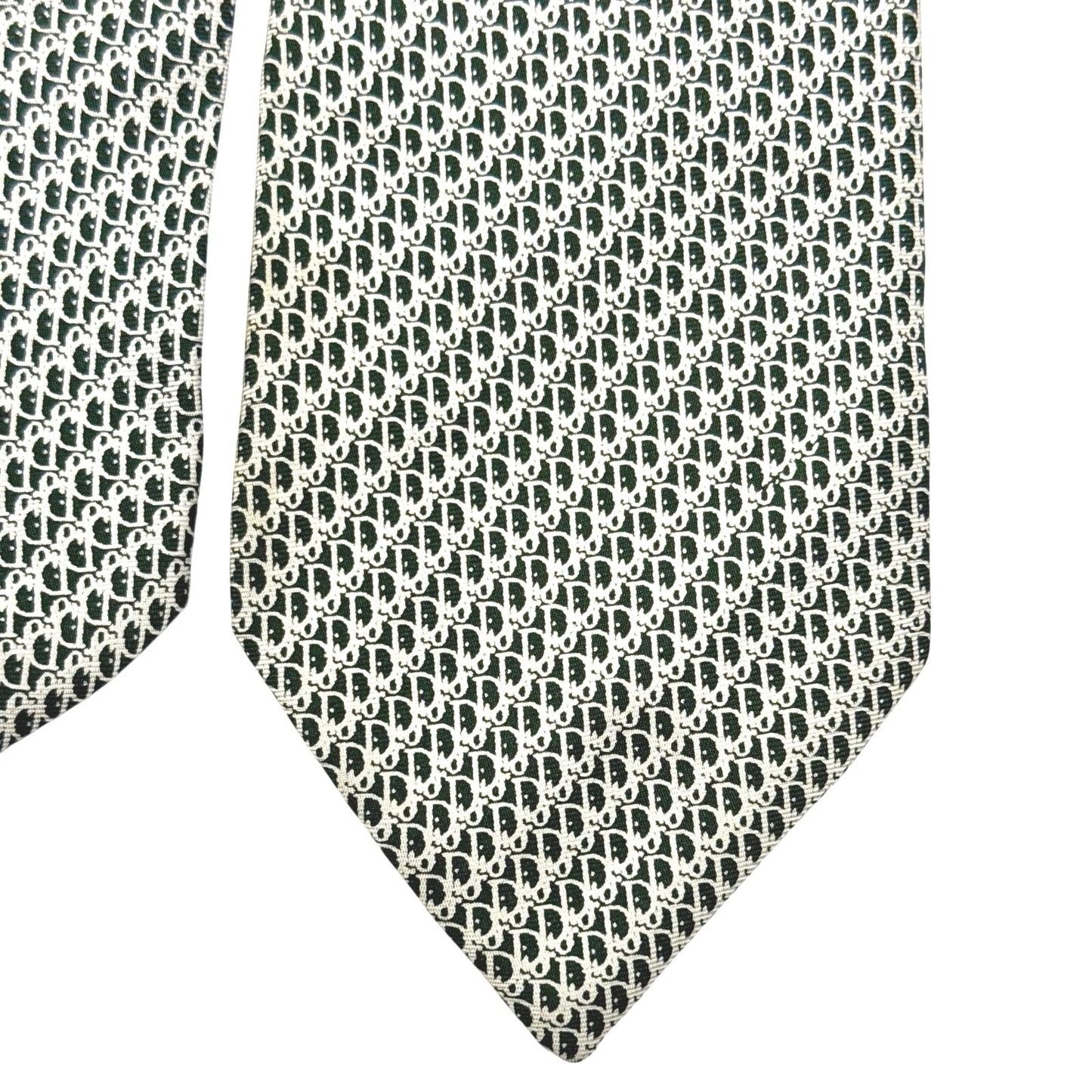 Christian Dior Oblique Pattern Tie