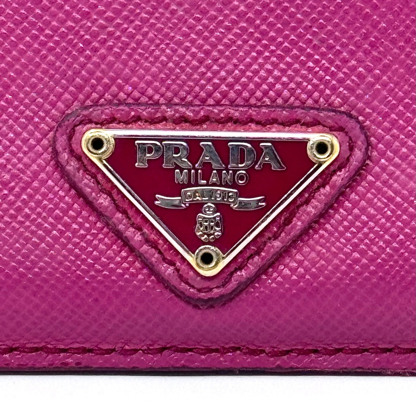 Prada Pink Cardholder Wallet