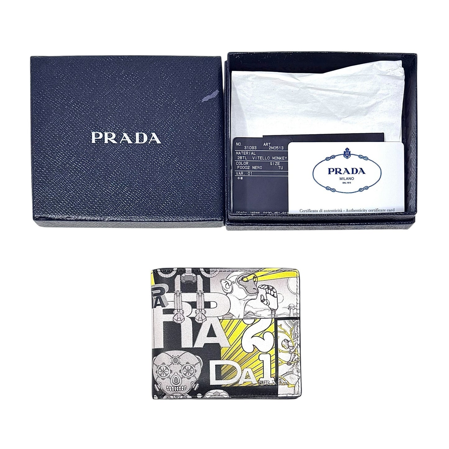 Prada x James Jean Comic Bifold Wallet