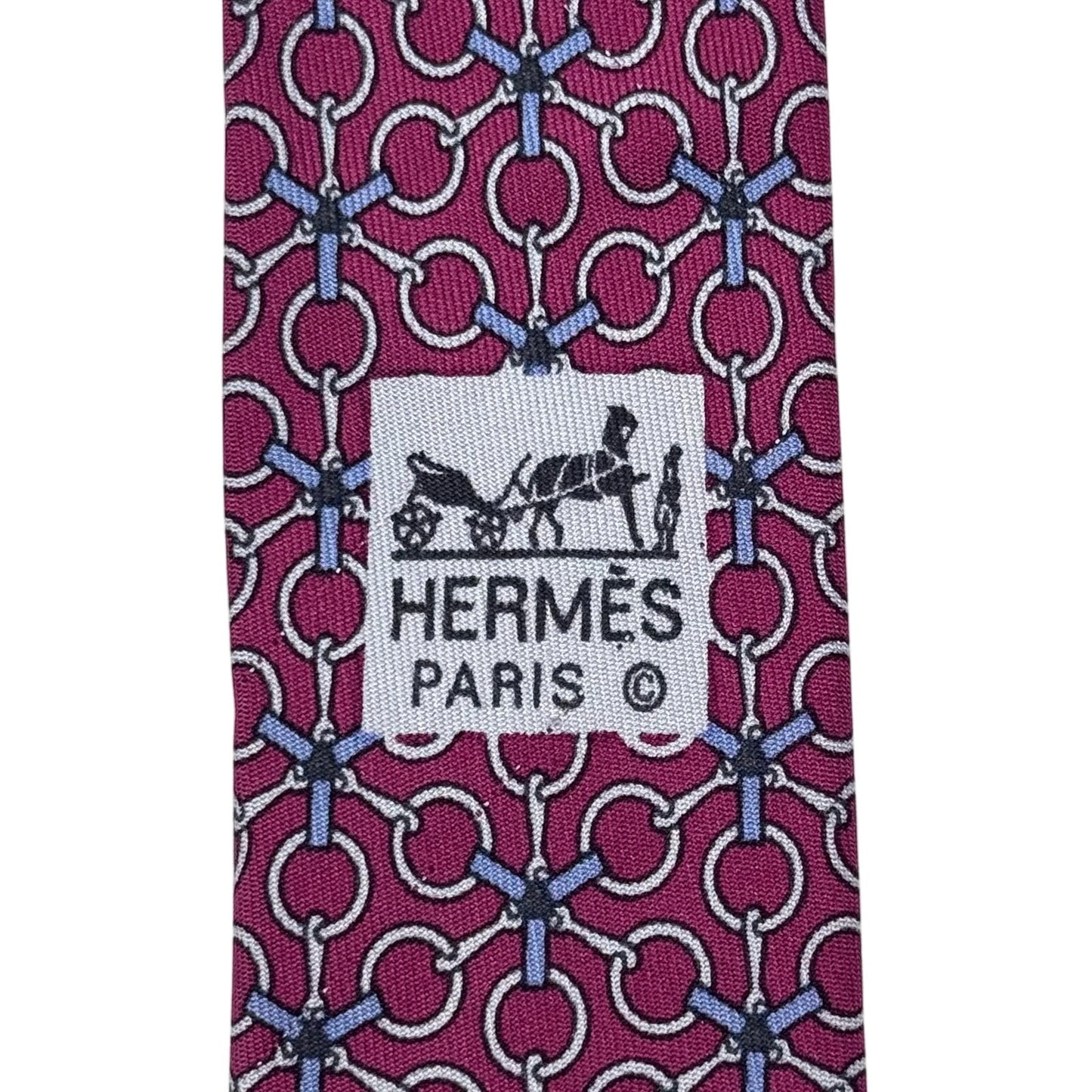Hermes Abstract Pattern Tie