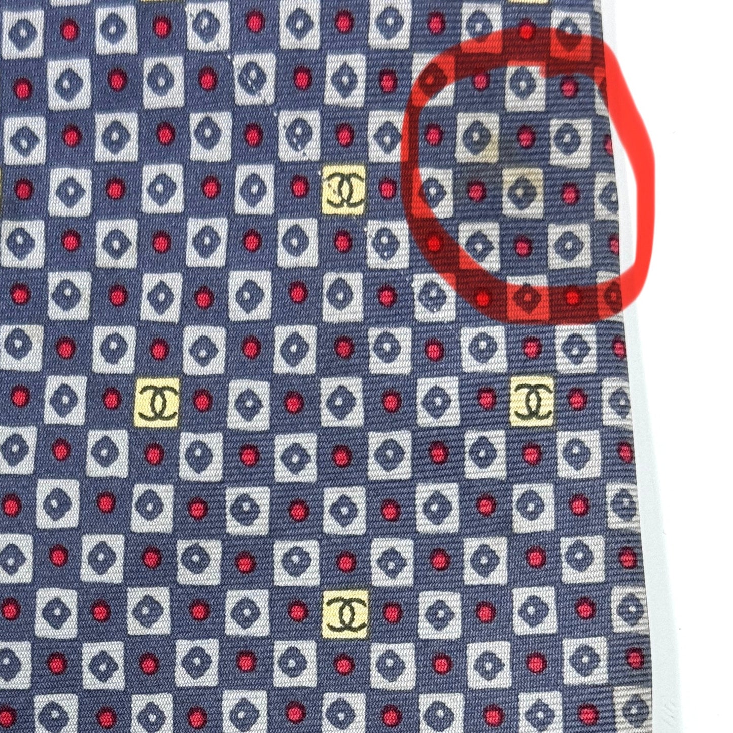 Chanel ‘CC’ Pattern Tie