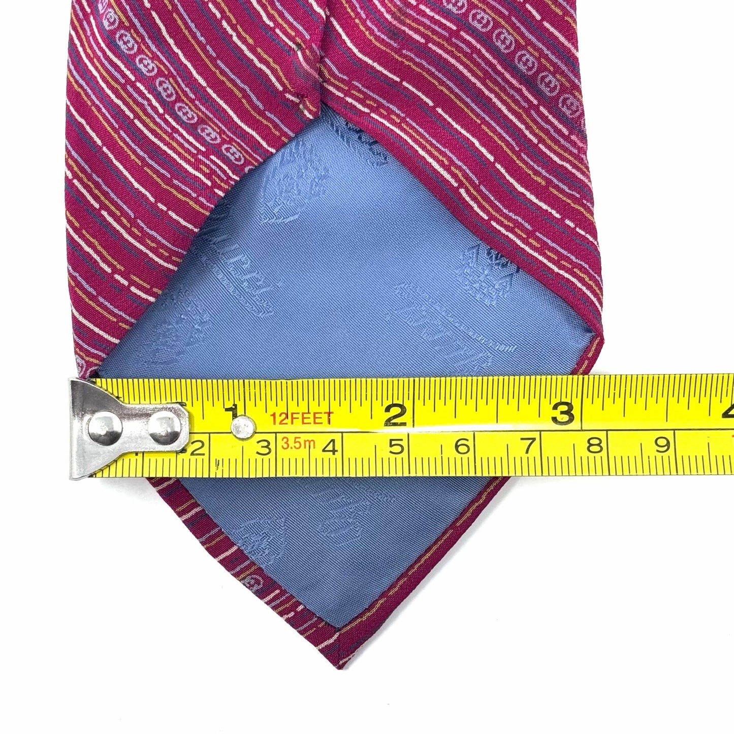 Gucci Vintage ‘GG’ Pattern Tie