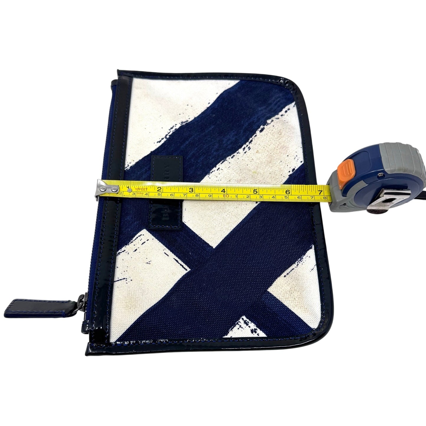 Burberry Striped Canvas Pouch