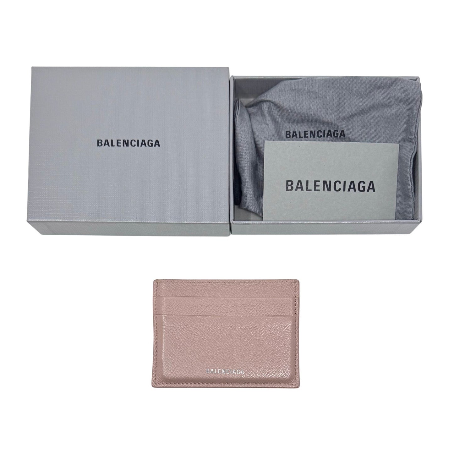 Balenciaga Beige Cardholder Wallet