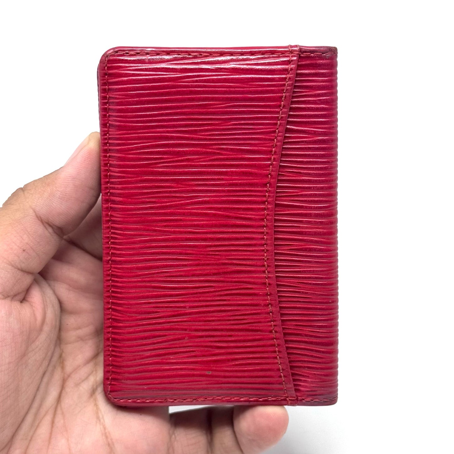 Louis Vuitton Red Bifold Wallet