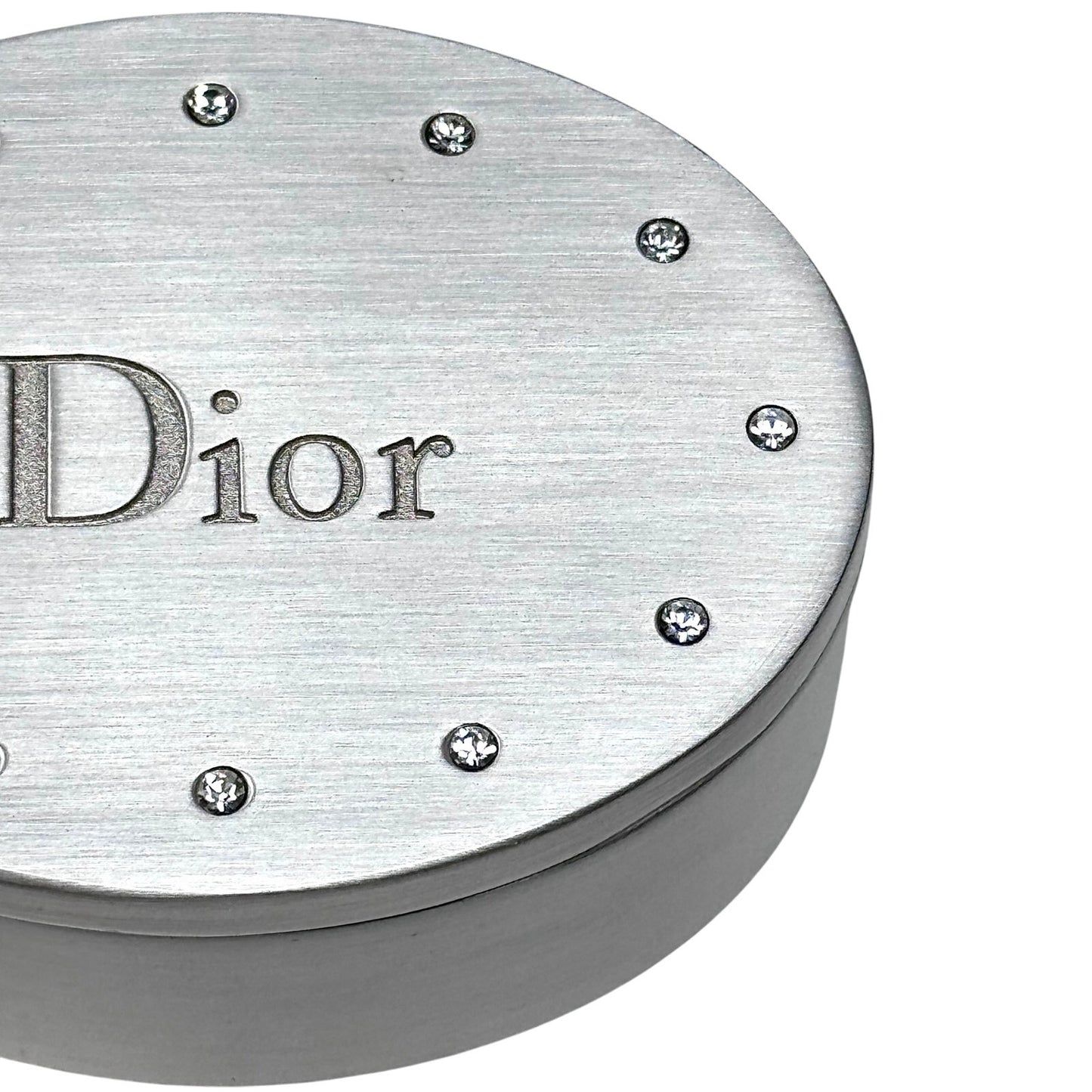 Christian Dior Metal Jewelry Case