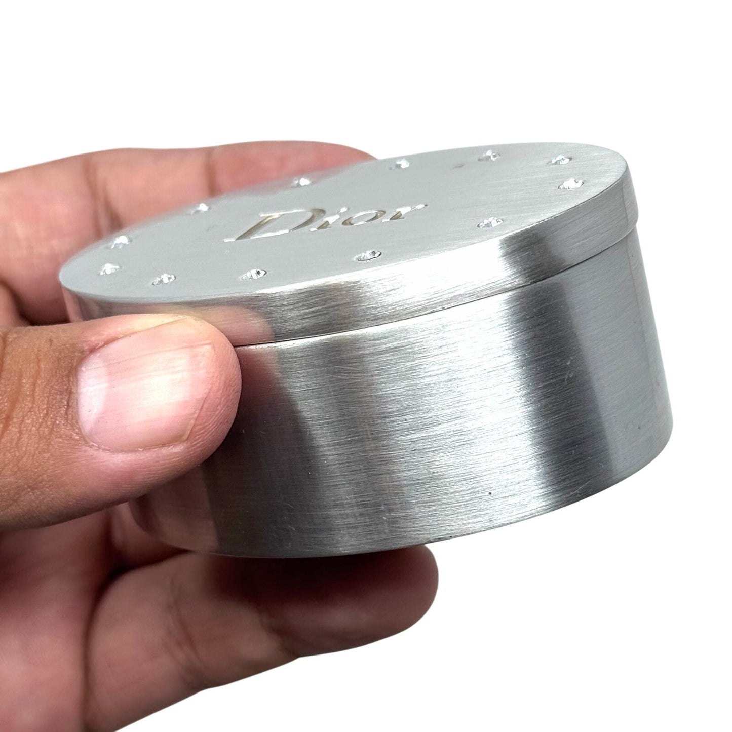 Christian Dior Metal Jewelry Case